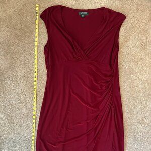 Dress Ralph Lauren Dress Garnet Red six 14